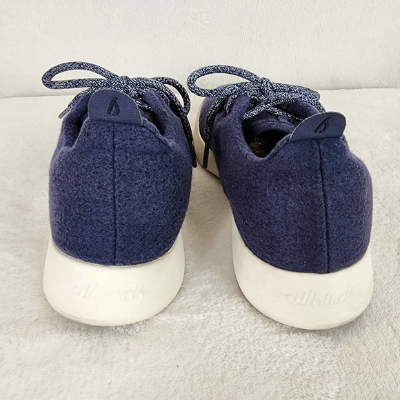 Allbirds Mens Wool Runners. Navy. 0918 NV1. Removable Insole. Washable.  EUC 12 - Picture 5 of 10